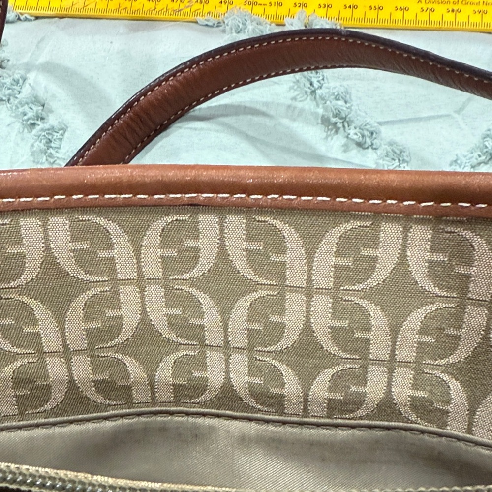 Fossil Brown and Tan Shoulder Bag - Picture 13 of 14